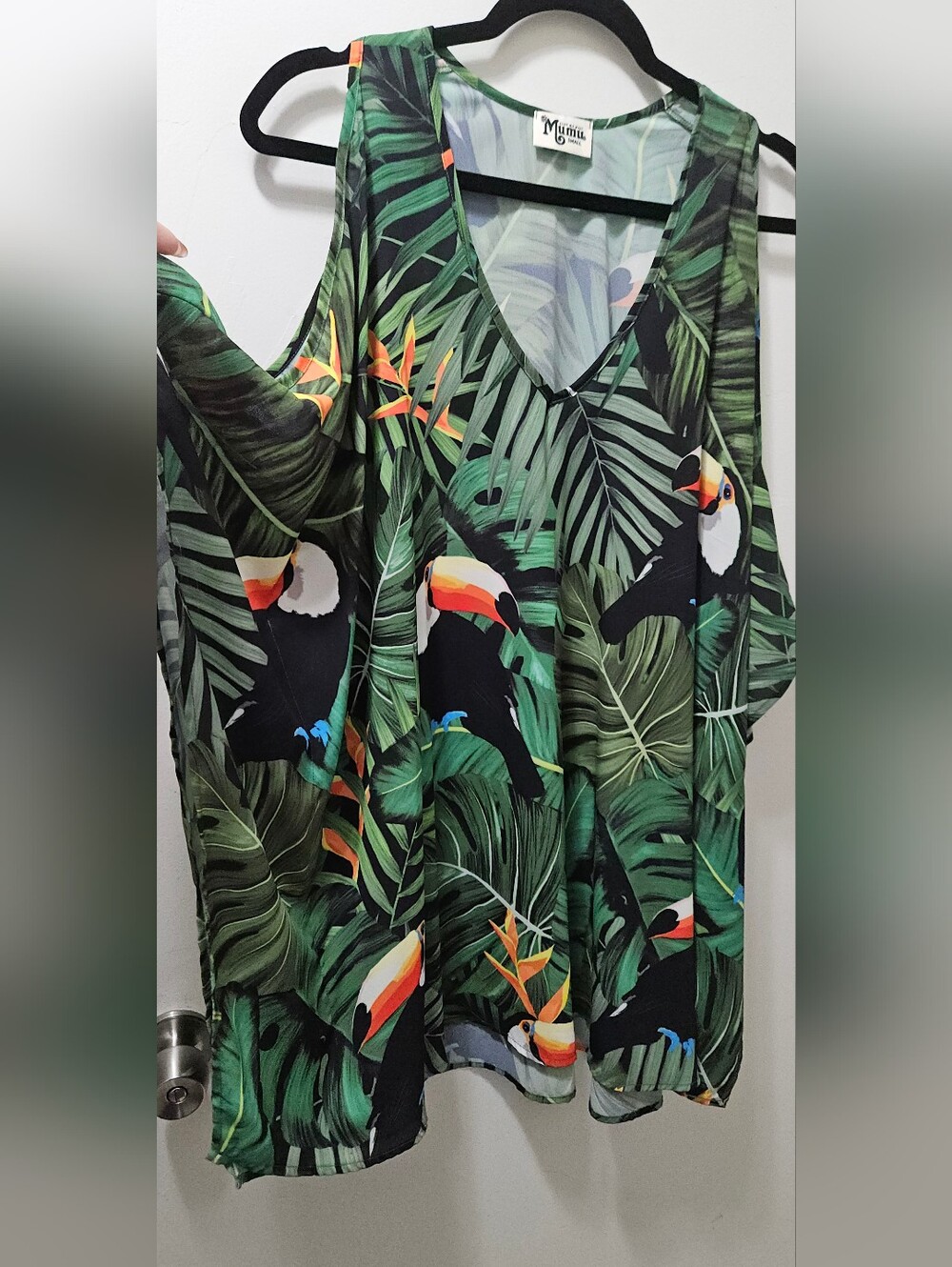Ladies MuMu Toucan Mucan Peta Boo Tunic Top - Picture 3 of 8